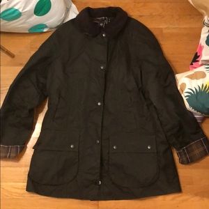 Barbour Waxed Beadnell Jacket (New w/ Tags, US 6)